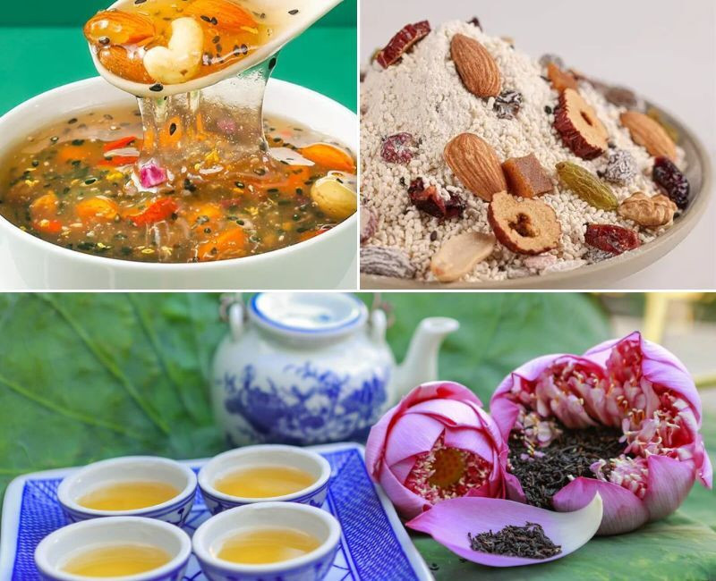 Các sản phẩm được làm từ sen 