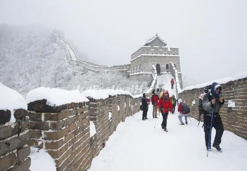 Vạn Lý Trường thành vào mùa đông Vạn Lý Trường Thành vào mùa đông
