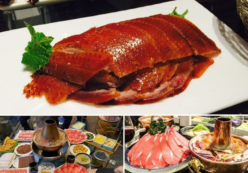 Món vịt quay và lẩu cừu siêu ngon