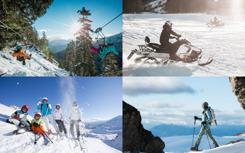 Các trải nghiệm trượt tuyết ở Canada 
