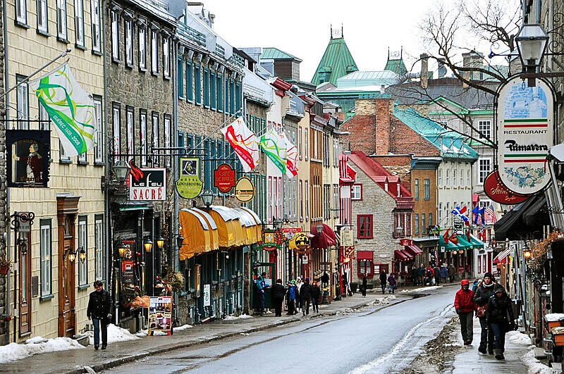 Khung cảnh Quebec 