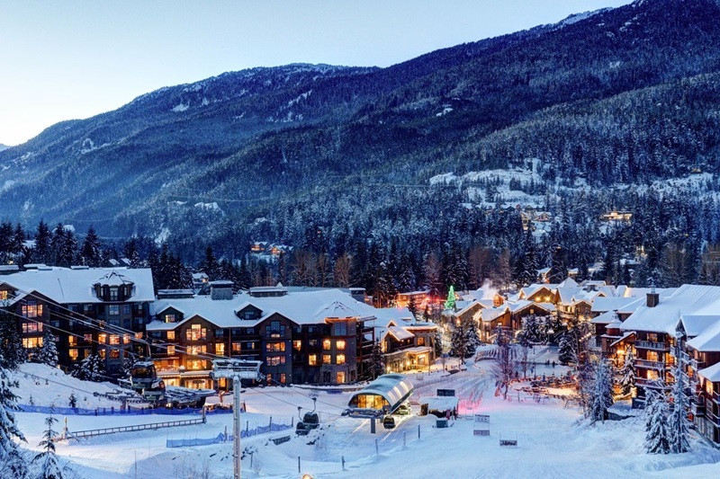 Làng Whistler địa điểm du lịch Canada mùa đông lý tưởng Làng Whistler địa điểm du lịch Canada mùa đông lý tưởng