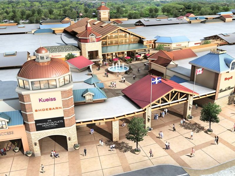 Địa điểm mua sắm giá rẻ tại Candana - Montreal Premium Outlets