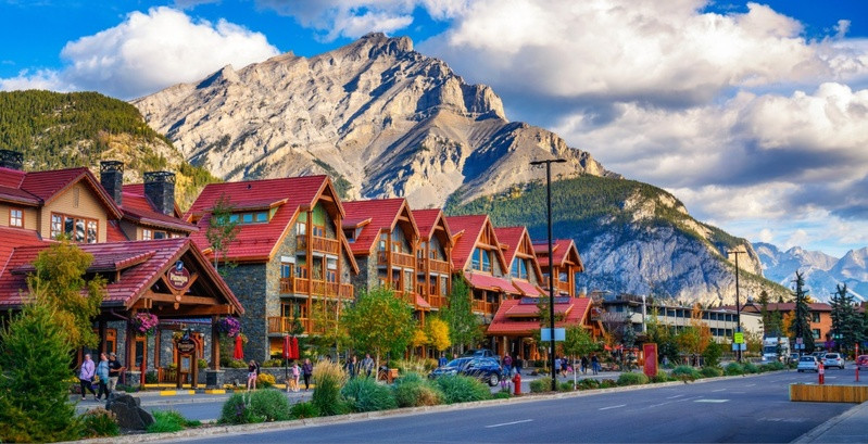 Thiên nhiên tuyệt đẹp ở Banff