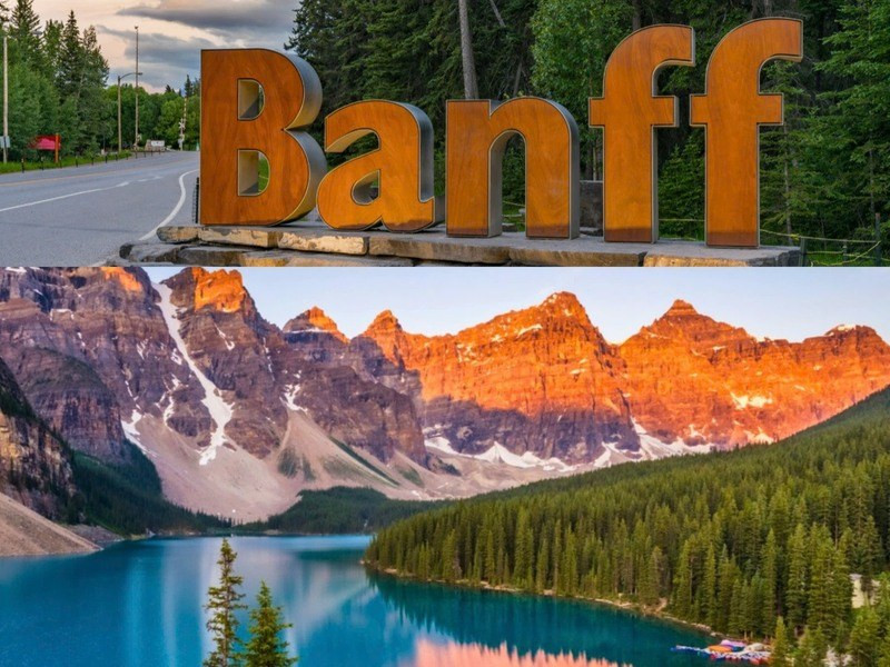 Vườn quốc gia Banff xinh đẹp trong tầm mắt