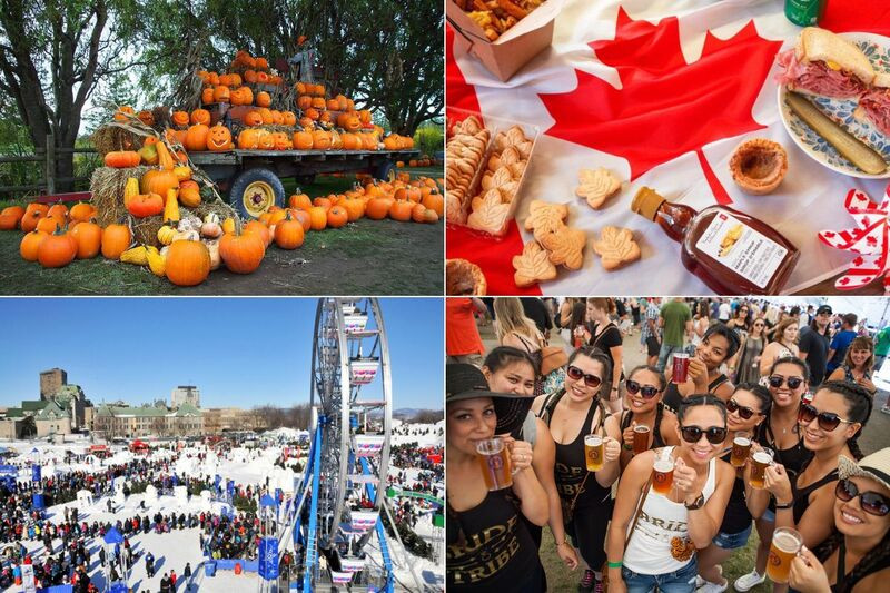 Lễ hội tại Canada vào mùa thu