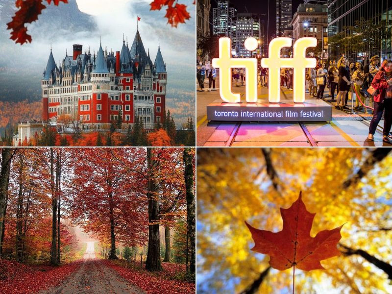 Mùa thu rực rỡ tại Canada