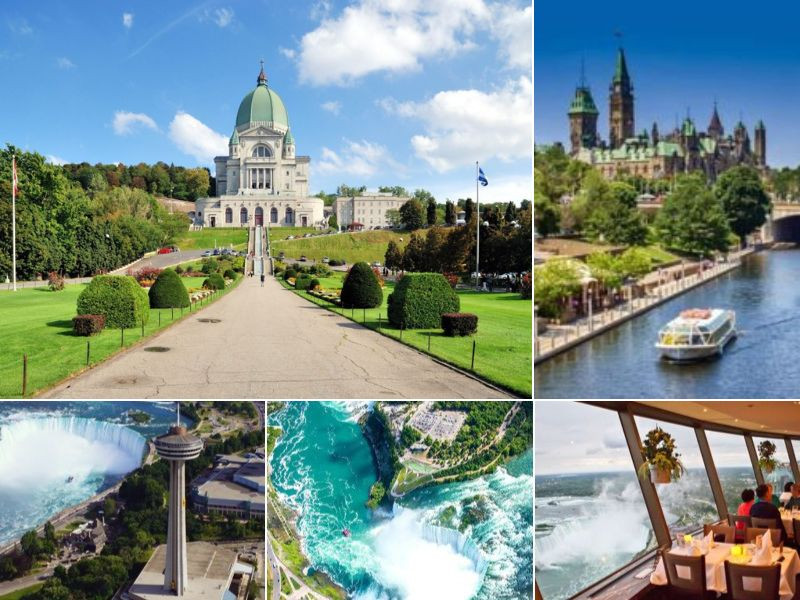 Lịch trình tour canada