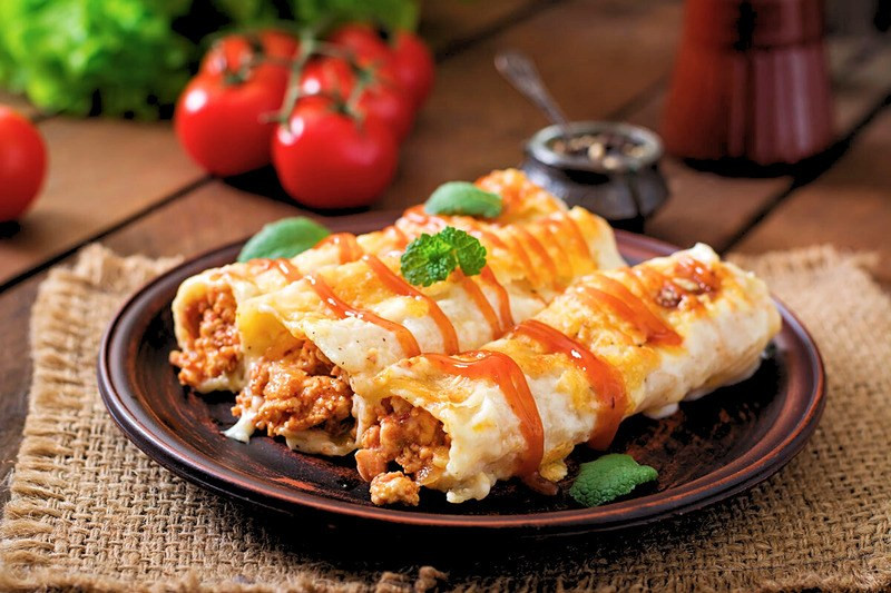 Enchiladas - món ăn được lòng nhiều du khách khi ghé tới Mexico