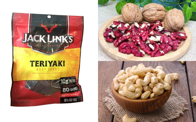 Đồ ăn khô - Dễ mua và đem đi 