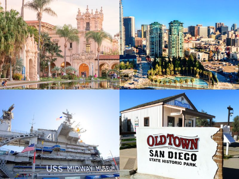 Đi qua những địa điểm nổi tiếng tại San Diego