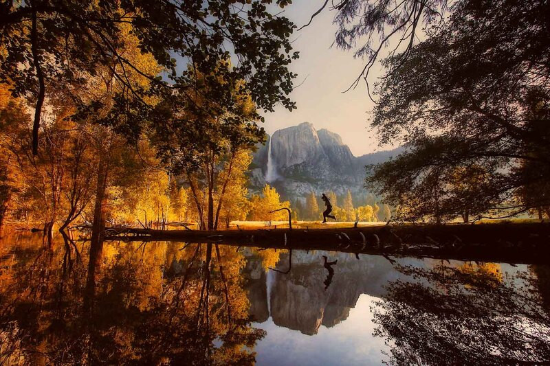 Vườn Quốc gia Yosemite tuyệt đẹp vào mùa thu