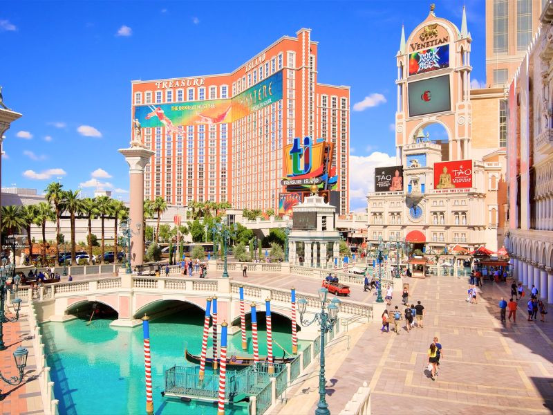 Las Vegas tự mệnh danh là thủ đô giải trí của thế giới 