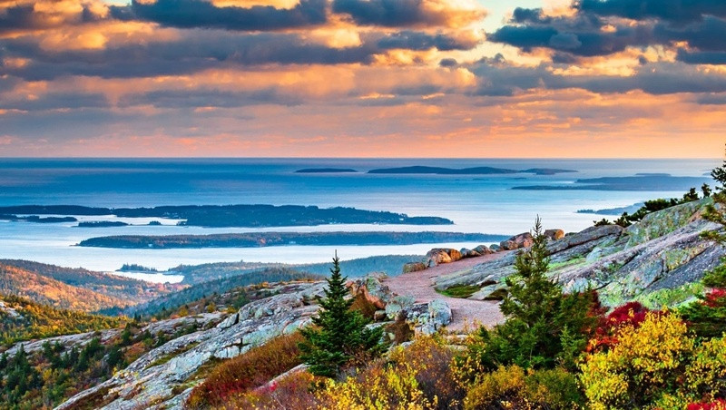 Cảnh đẹp thơ mộng ở vườn quốc gia Acadia 