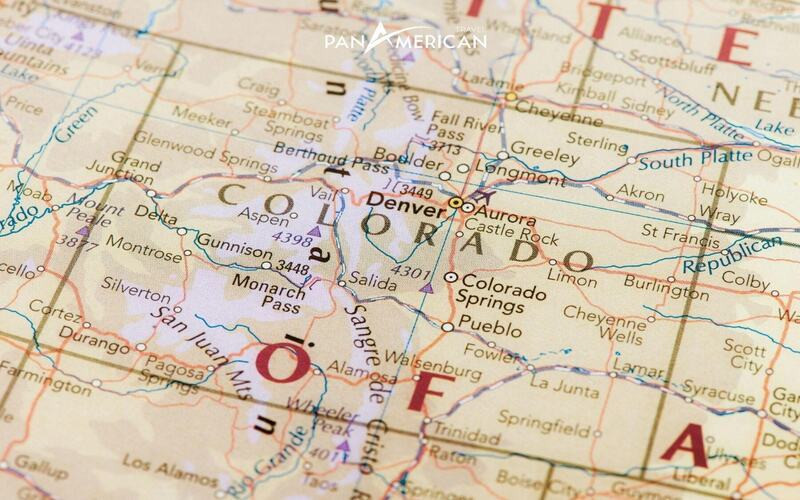 Vị trí địa lý của Colorado 