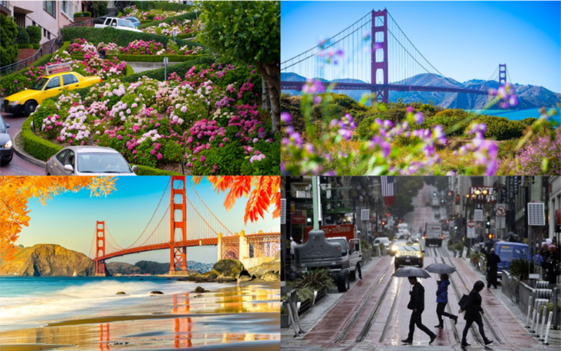 San Francisco ấn tượng suốt 4 mùa trong năm