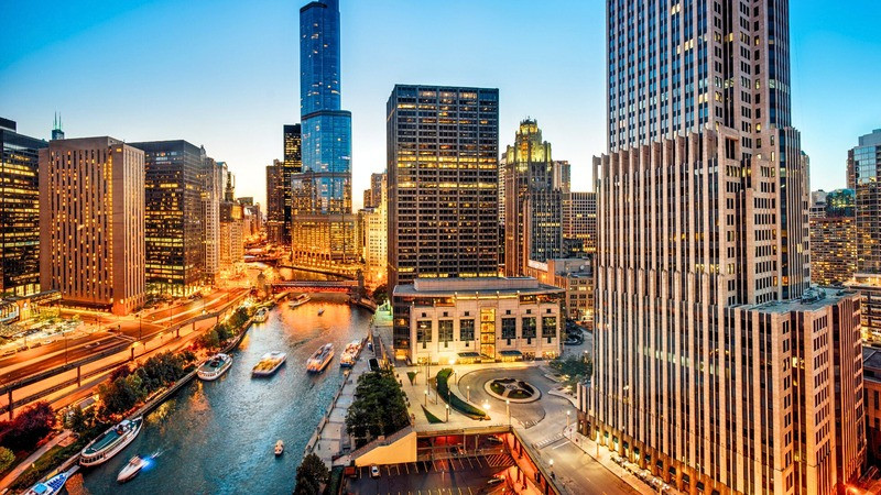 Chicago - một thành phố nổi tiếng về kiến trúc và ẩm thực