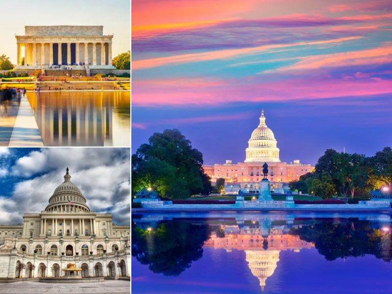 Khám phá thủ đô Washington mùa hè