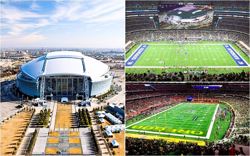 Sân vận động sở hữu công nghệ màn hình LED ấn tượng