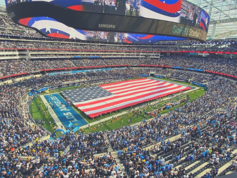 Sức chứa “khủng khiếp” của sân vận động SoFi Stadium 