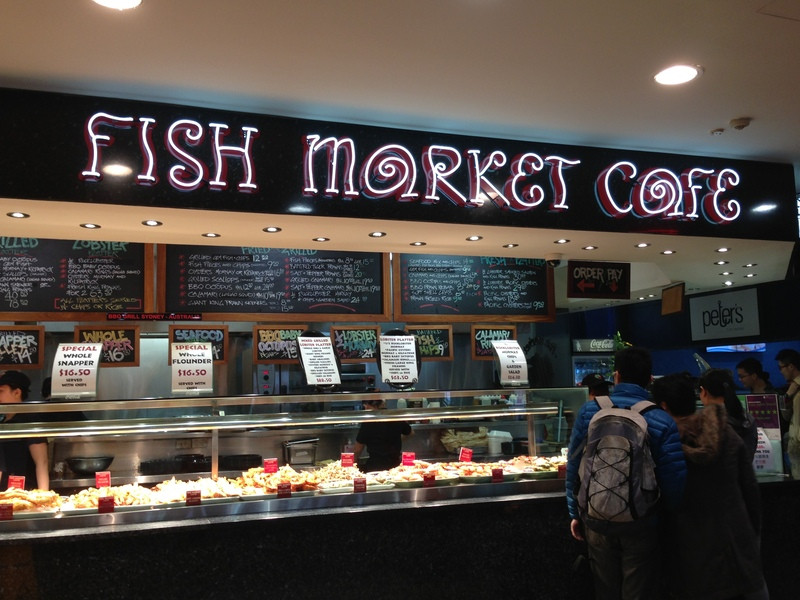 Fish Market Cafe, Sydney Fish Market