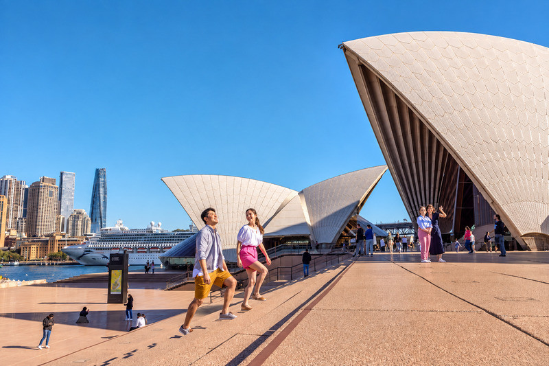Thời tiết nắng phủ thành phố Sydney