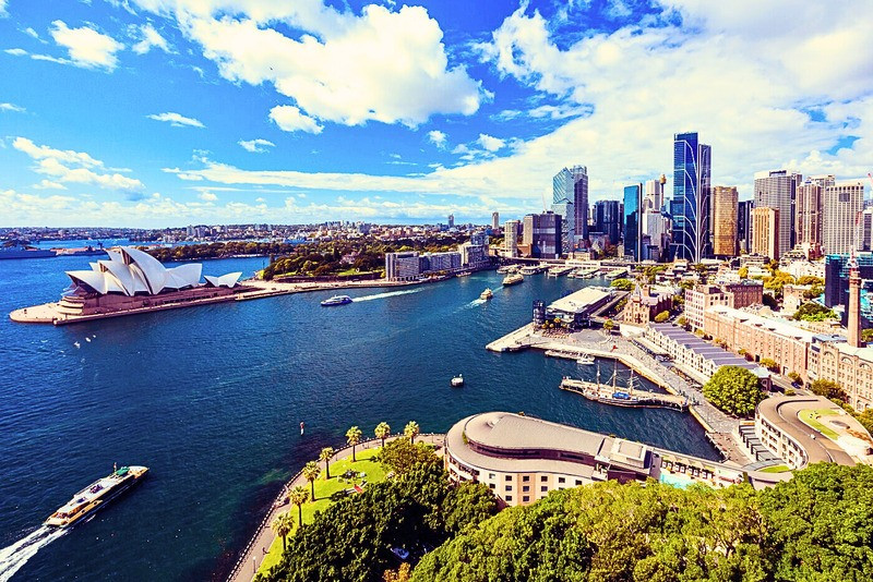 Thời tiết dịu nhẹ ở Úc vào tháng 2