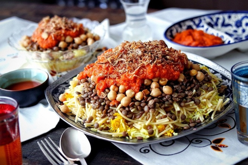 Mì Koshari 