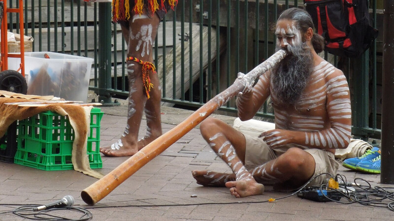 Buổi biểu diễn didgeridoo cùng thổ dân Bondi 