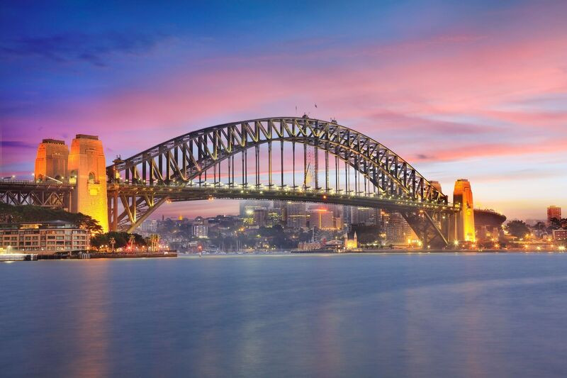 Cầu Cảng Sydney tấp nập