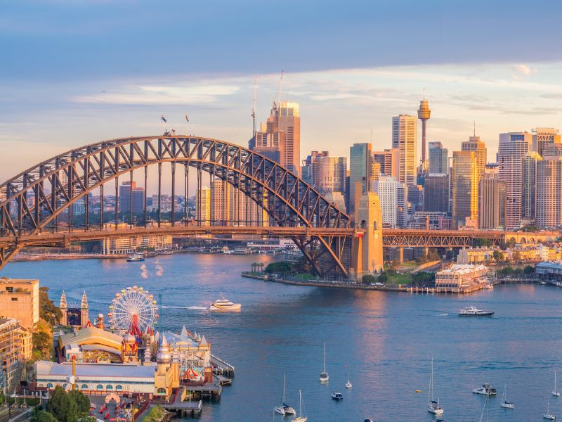 Sydney mùa thu với thời tiết mát mẻ, dễ chịu Sydney mùa thu với thời tiết mát mẻ, dễ chịu