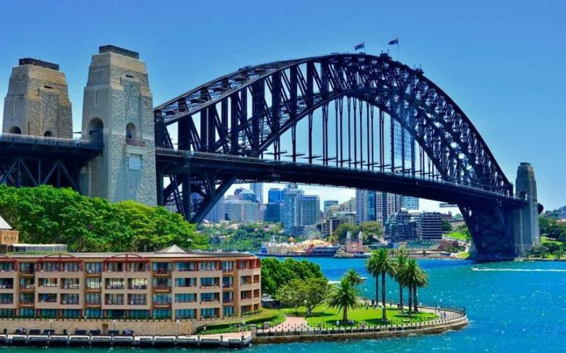 Cầu cảng Sydney tạo nên nét đặc trưng của thành phố
