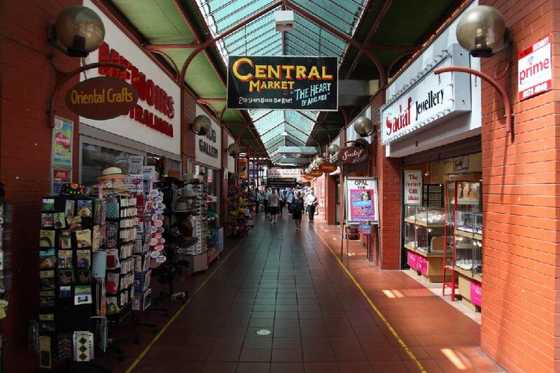 Khu chợ trung tâm Adelaide