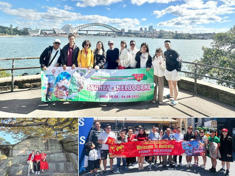 Kết hợp cả Sydney và Melbourne cho tour Úc tết Kết hợp cả Sydney và Melbourne cho tour Úc tết