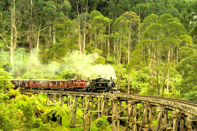 Hoạt động tàu lửa hơi nước