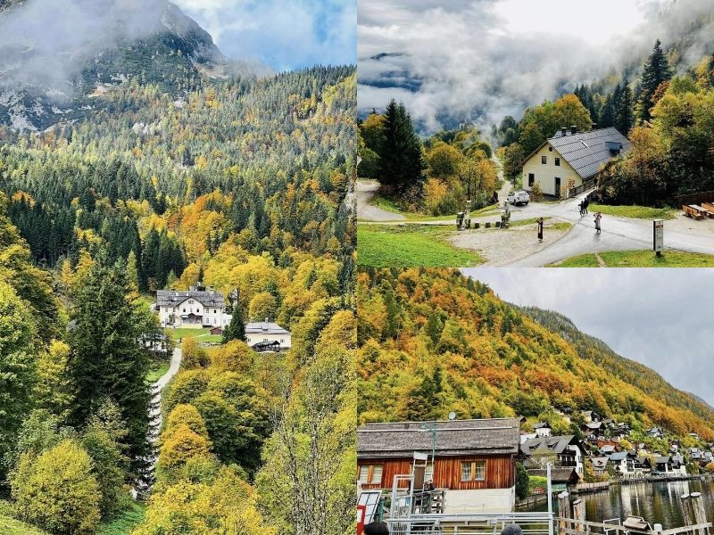 Mùa thu ở Làng cổ Hallstatt Mùa thu ở Làng cổ Hallstatt