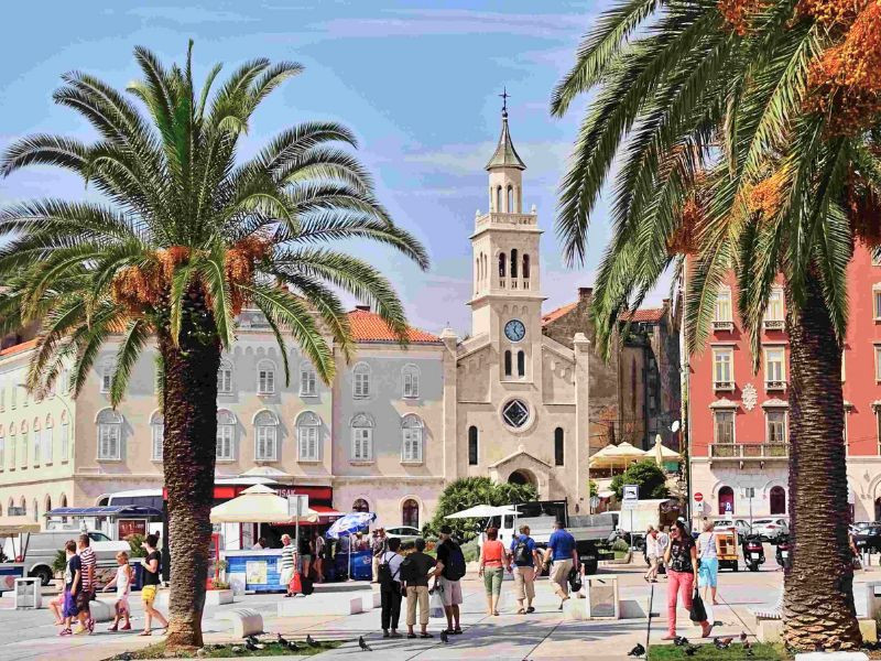 Kiến trúc độc đáo của Phố cổ Split 