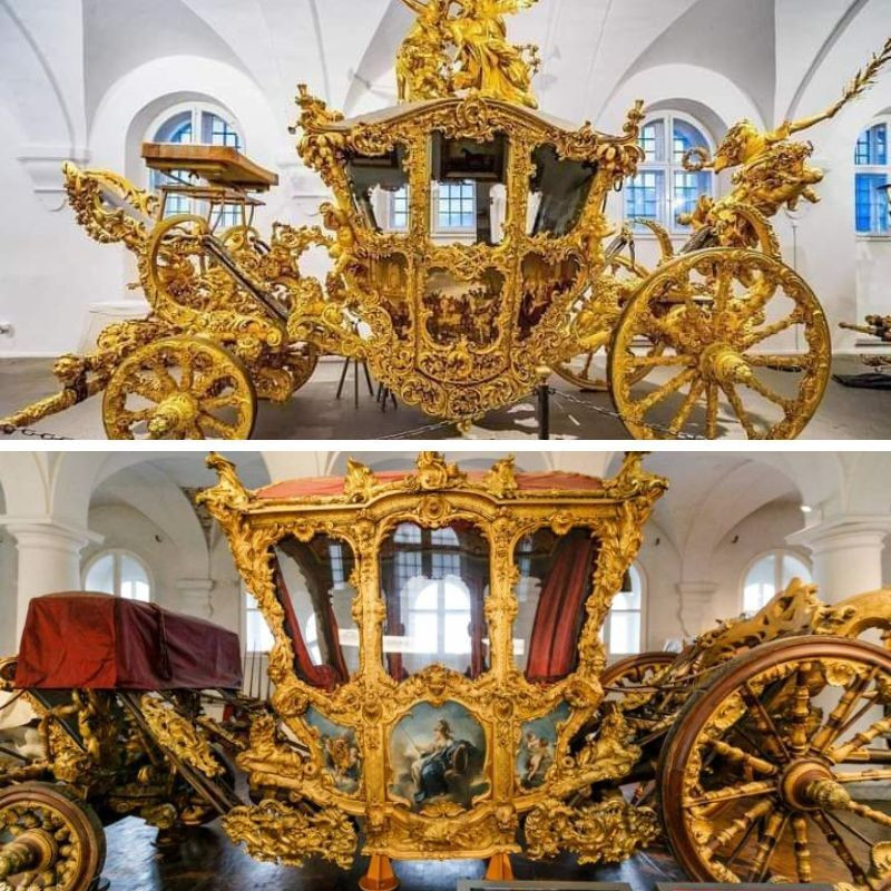 Tận mắt xem những cổ xe ngựa Hoàng gia độc đáo 