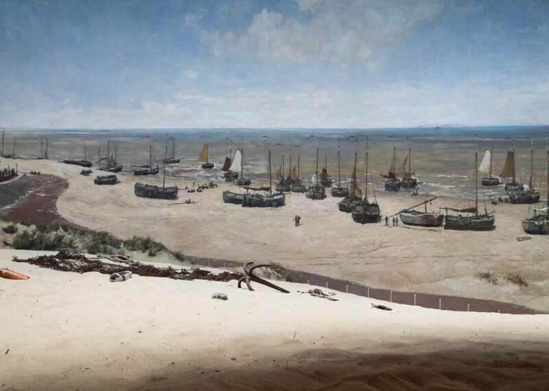 Bức tranh khổng lồ ấn tượng tại Panorama Mesdag
