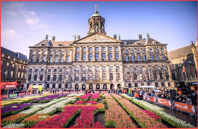 Cung điện Hoàng Gia Hà Lan - biểu tượng quyền lực và vẻ đẹp cổ điển giữa lòng Amsterdam