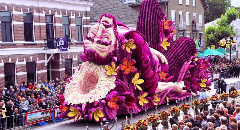 Lễ diễu hành hoa Hà Lan -  nơi nghệ thuật, thiên nhiên và niềm tự hào quốc gia hòa làm một