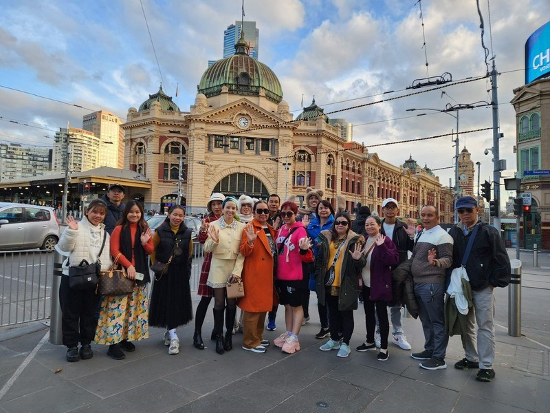 Đoàn khách du lịch Châu Âu