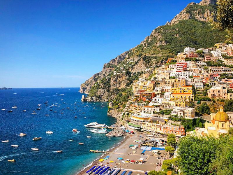 Bờ biển Amalfi tuyệt đẹp