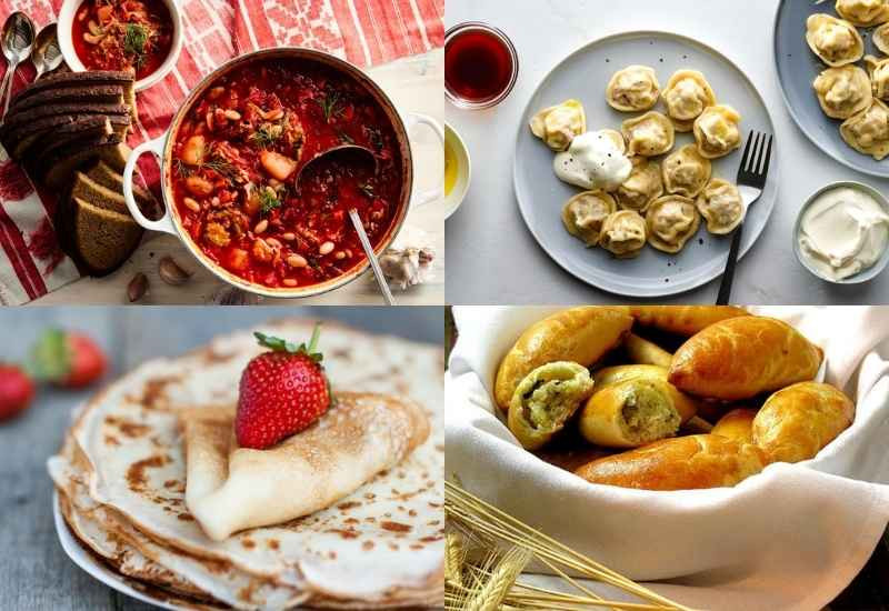 Thưởng thức những món ăn nóng đặc trưng của Nga 