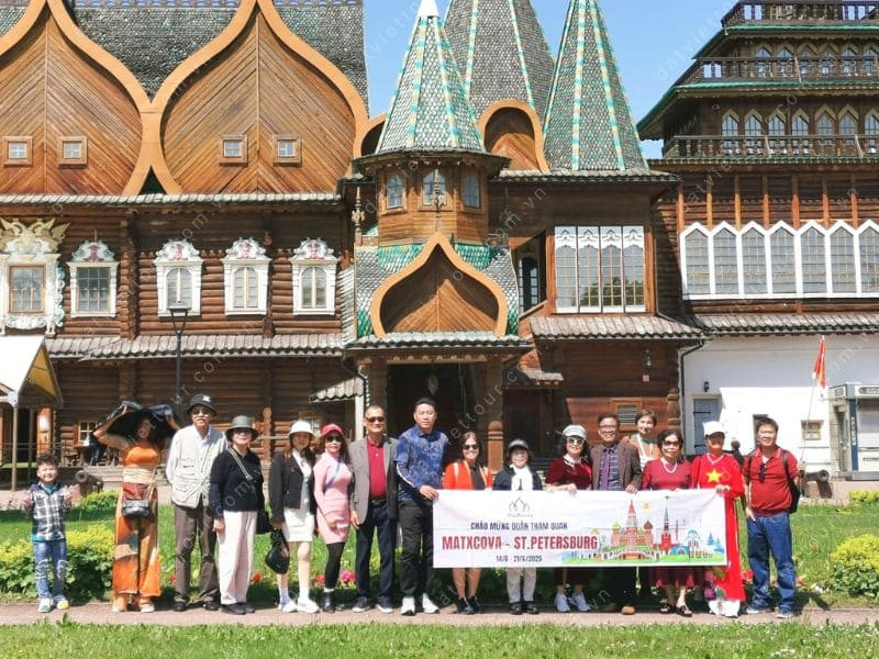 Du ngoạn trời Nga - không lo về giá cùng Đất Việt Tour