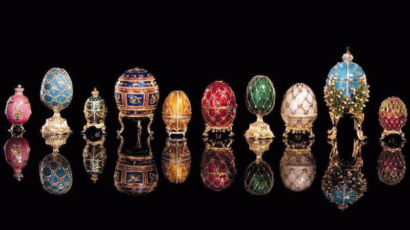 Bộ sưu tập trứng Faberge đặc trưng tại Nga