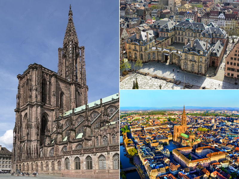 Khám phá các địa điểm tại thành phố Strasbourg