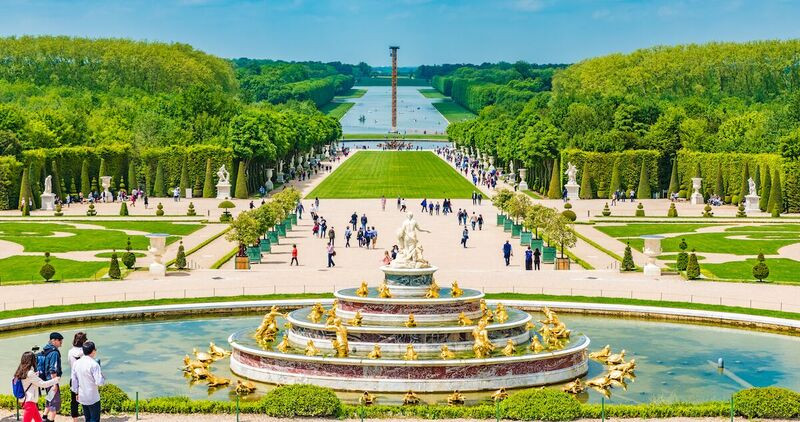 Mùa du lịch ở Versailles