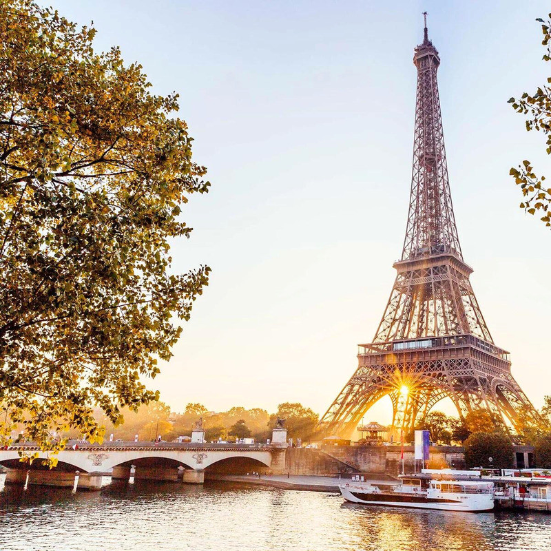 Pháp - thành phố lãng mạn nổi tiếng