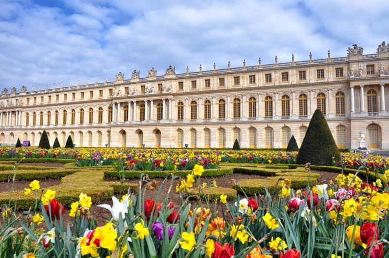 Vườn hoa ở Versailles